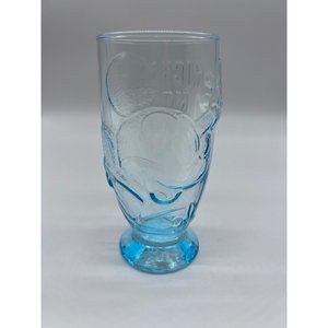 Vintage Disney Mickey Mouse  Embossed Glasse ~ Onishi - VGUC